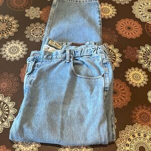 L.L. Bean Comfort Waist Blue Jeans 42x32